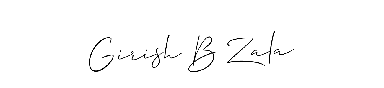 See photos of Girish B Zala official signature by Spectra . Check more albums & portfolios. Read reviews & check more about Allison_Script font. Girish B Zala signature style 2 images and pictures png